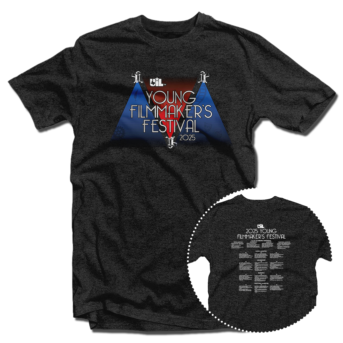 2025 UIL Young Filmmakers Festival T-Shirt