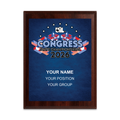 2026 UIL Congress State Championships 8x10 Plaque