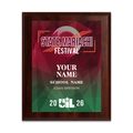 2026 UIL State Mariachi Festival 8x10 Plaque