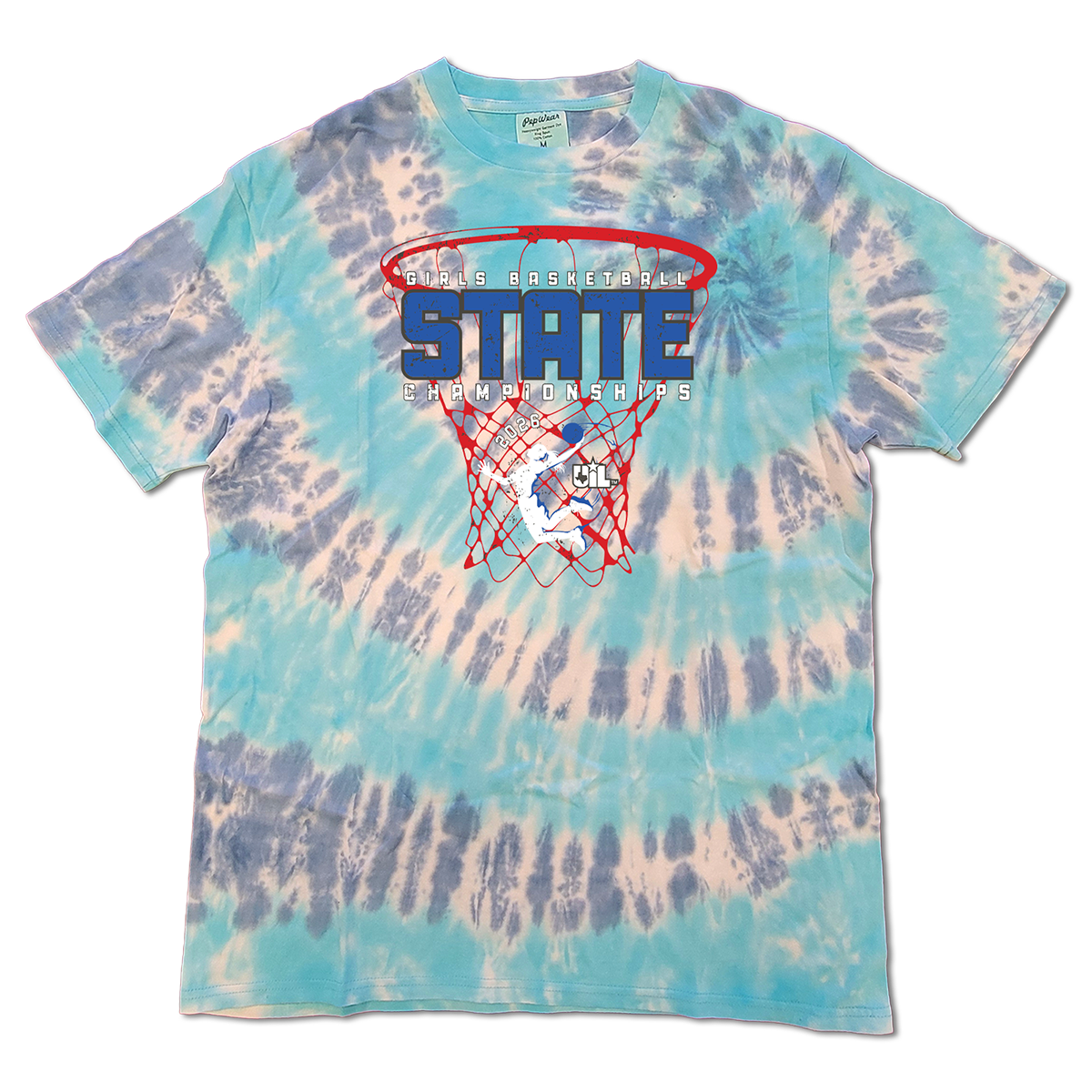 2026 UIL Girls Basketball State Championships Tie-Dye T-Shirt