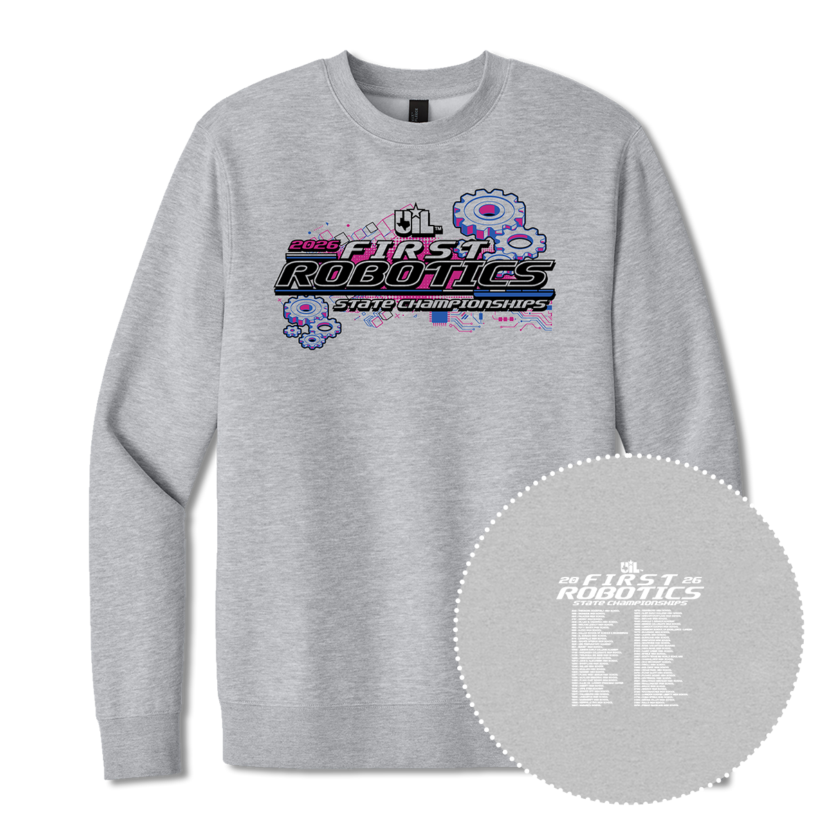 2026 UIL State Robotics Crewneck Sweatshirt