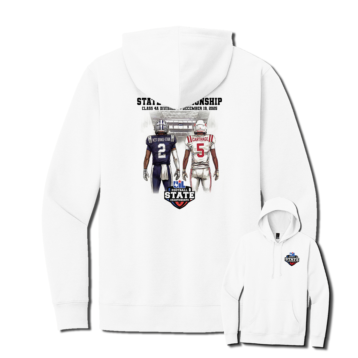 Head to Head: 2025 UIL Football Hoodie