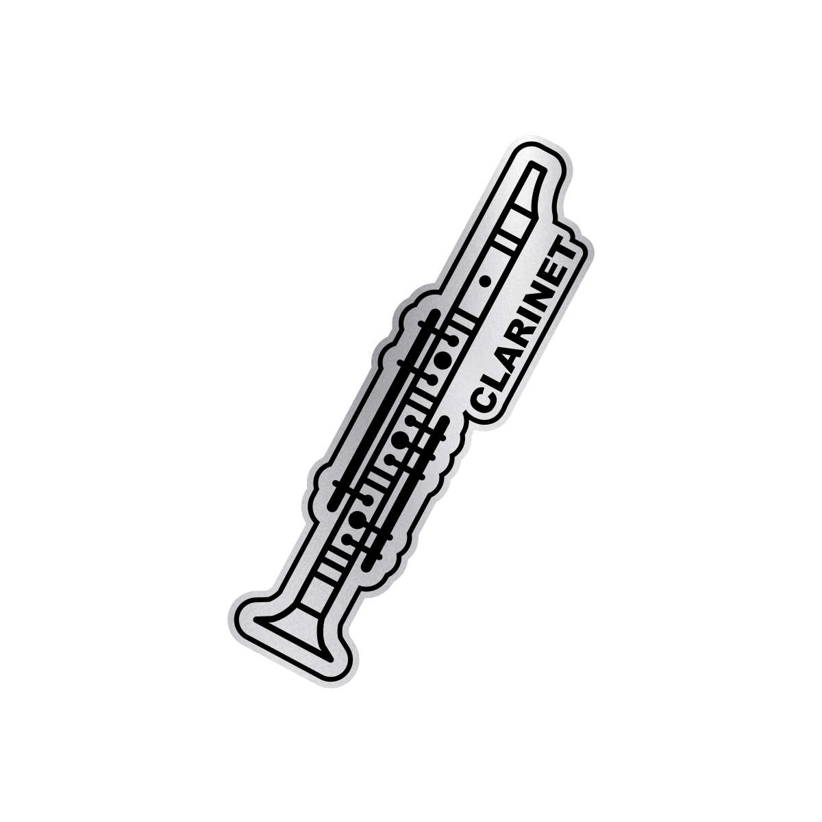 Clarinet Sticker