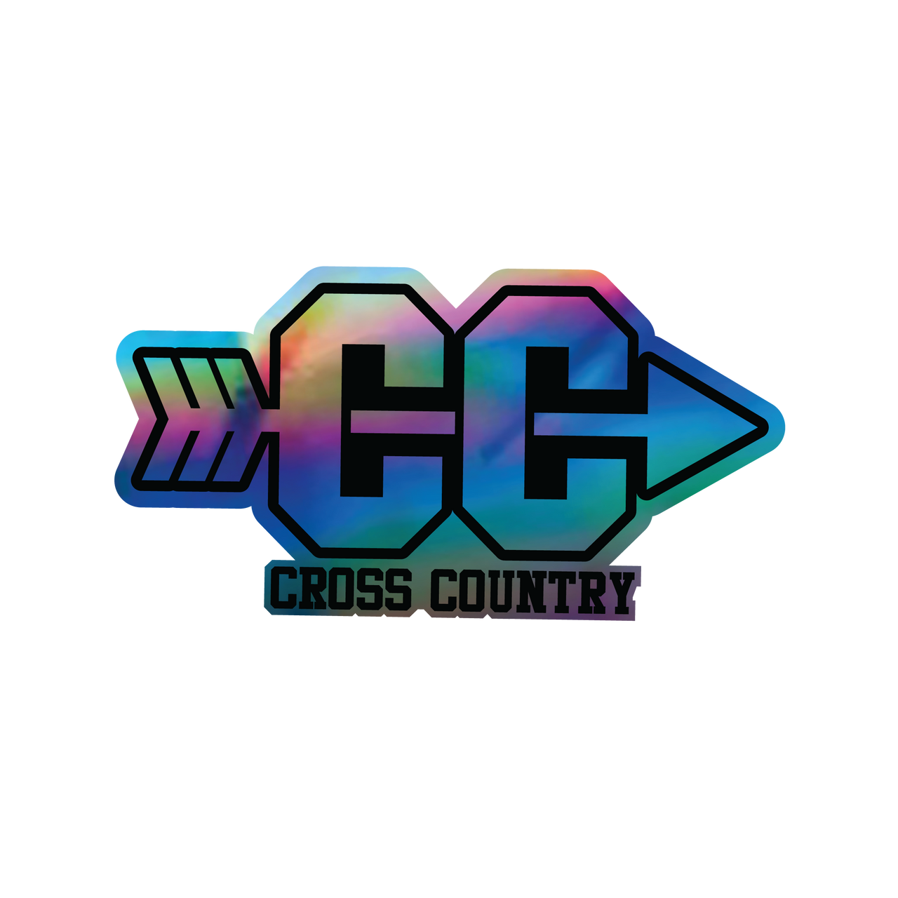 Cross Country Sticker