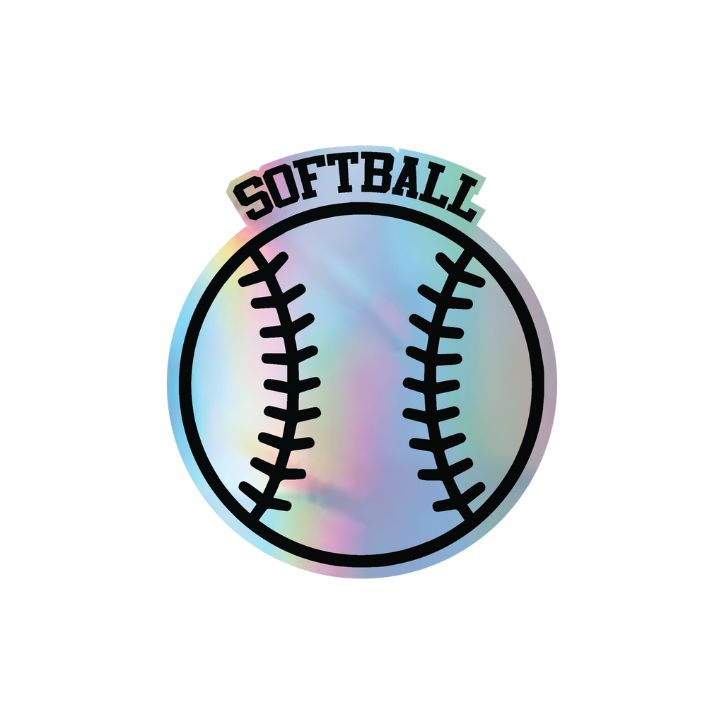 Softball Sticker
