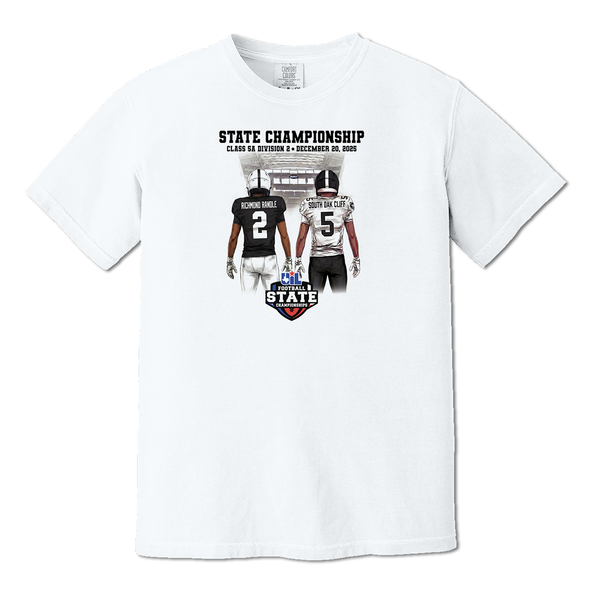 Head to Head: 2025 UIL Football  Performance T-Shirt