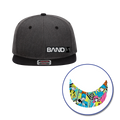 Band Flat Bill Cap