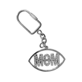 Football Mom Bling Keychain