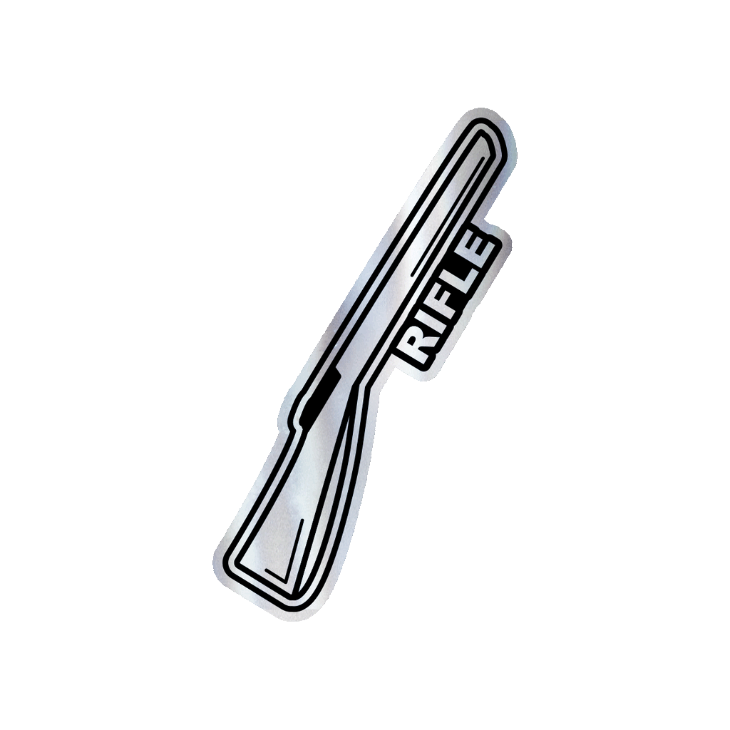 Guard Rifle Sticker