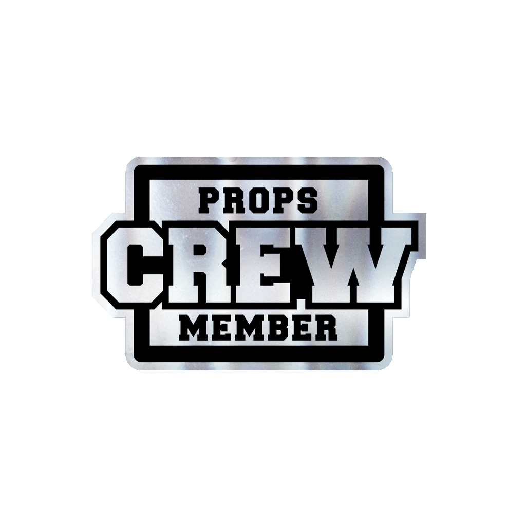 Props Crew Member Sticker