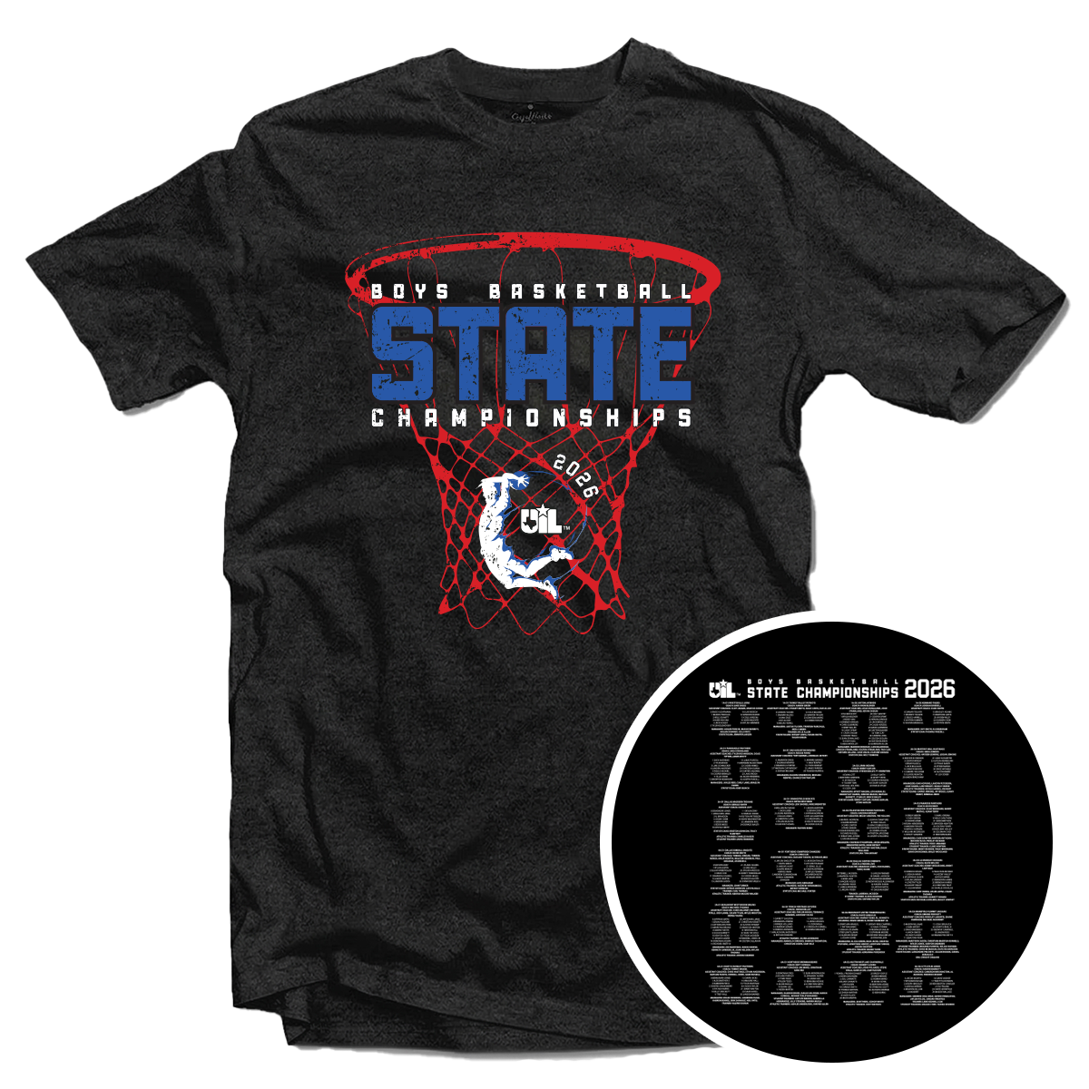 2026 UIL Boys Basketball State Championships T-Shirt