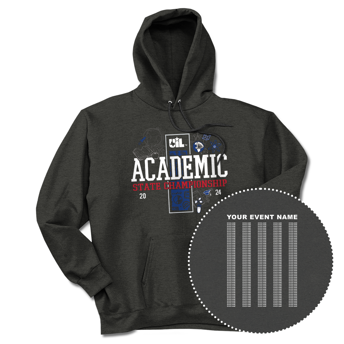 2024 UIL Academics State Championships Hoodie
