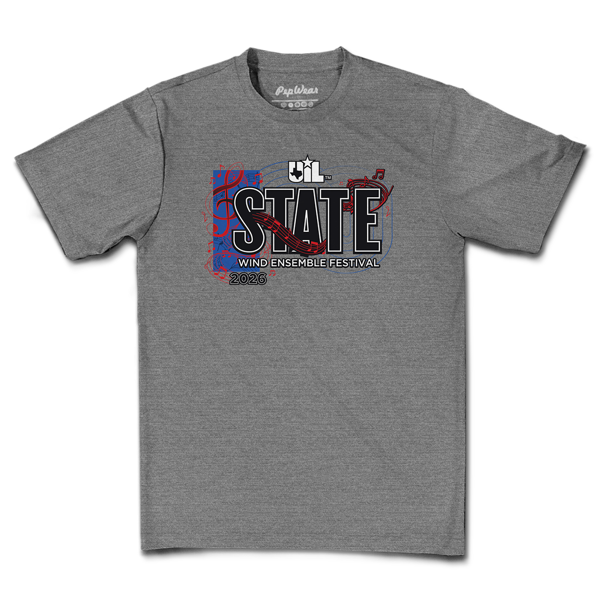2026 UIL Wind Ensemble Festival Performance T-Shirt